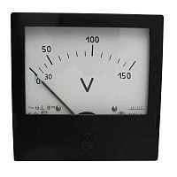 Э365.1-1 кВ 70 50000/100В 1,5 Киловольтметр переменного тока 120х120 УТ000006751